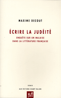 Ecrire la judéité